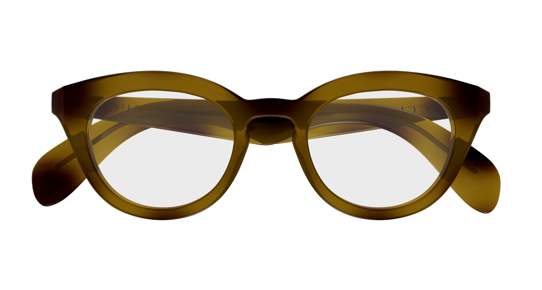 Occhiali da vista gucci gg1934o 003 havana rectangular / squared masculino taglia 47mm - Vista dettagliata