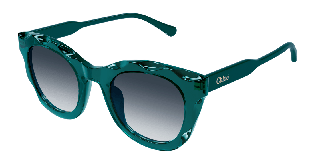 Sonnenbrillen chloé ch0295s 005 verde round femenino größe 50mm - Hauptansicht
