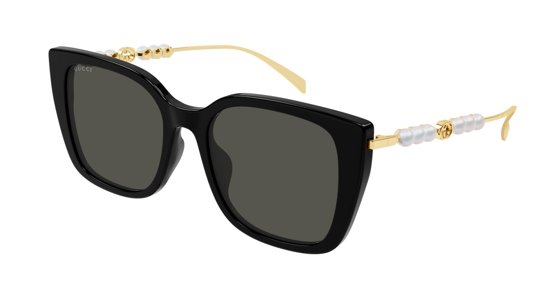 Óculos de sol gucci gg1971sa 001 negro butterfly femenino tamanho 55mm - Vista principal