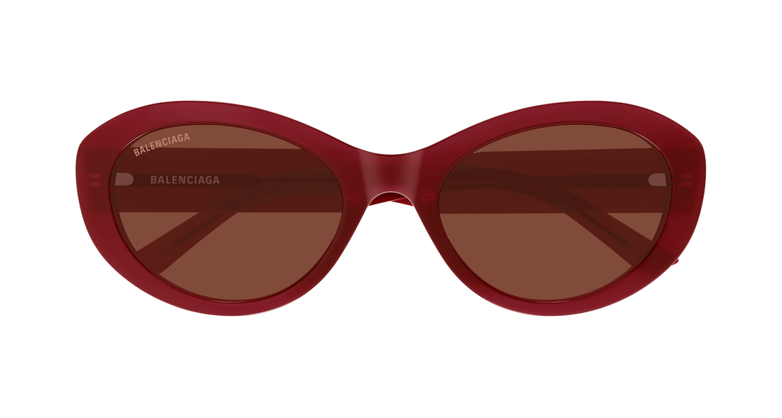 Lunettes de soleil balenciaga bb0446s 005 burdeos round/oval/panthos femenino taille 56mm - Vue détaillée