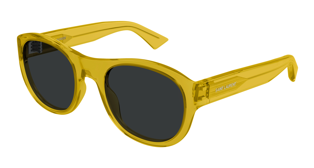 Sonnenbrillen saint laurent sl 798 maxime 005 amarillo round unisex größe 54mm - Hauptansicht