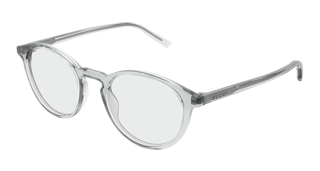 Occhiali da vista gucci gg1998o 004 gris round/oval/panthos masculino taglia 49mm - Vista principale