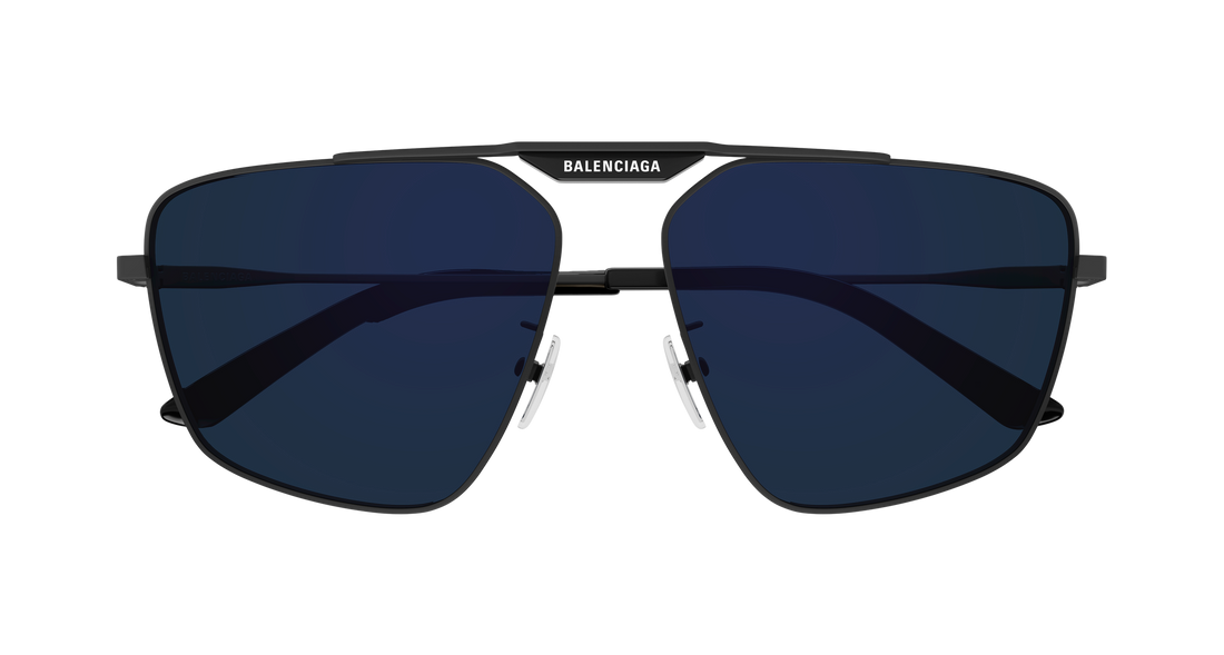 Sunglasses balenciaga bb0246sa 005 gris pilot/navigator masculino size 61mm - Detailed view