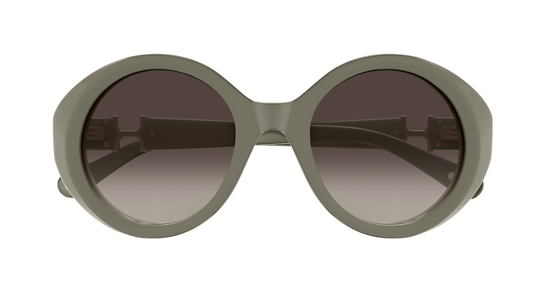 Sunčane naočale chloé ch0332s 004 verde round/oval/panthos femenino veličina 53mm - Detaljni prikaz