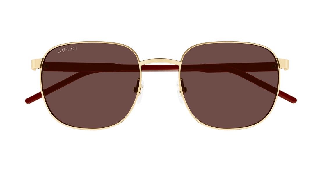 Gafas de sol gucci gg1799s 004 dorado square masculino talla 54mm - Vista de detalle