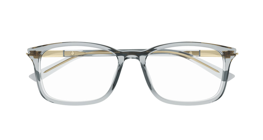 Occhiali da vista gucci gg1900oa 003 gris square masculino taglia 56mm - Vista dettagliata