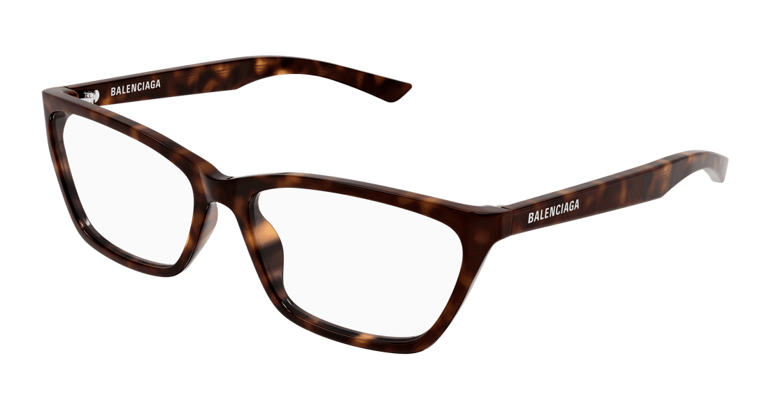 Gafas graduadas balenciaga bb0406o 002 havana cat eye femenino talla 59mm - Vista principal