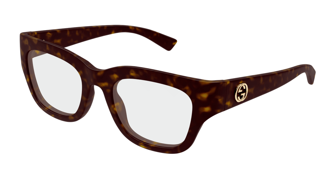 Occhiali da vista gucci gg1785o 002 havana square femenino taglia 50mm - Vista principale