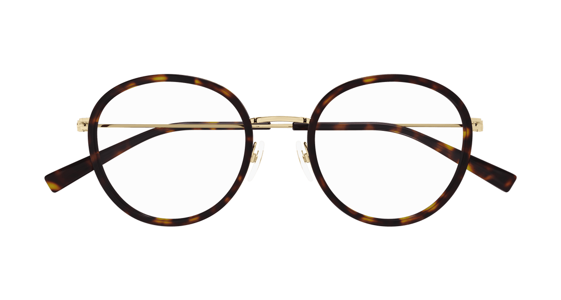 Brillen gucci gg1851o 002 havana round femenino größe 50mm - Detailansicht