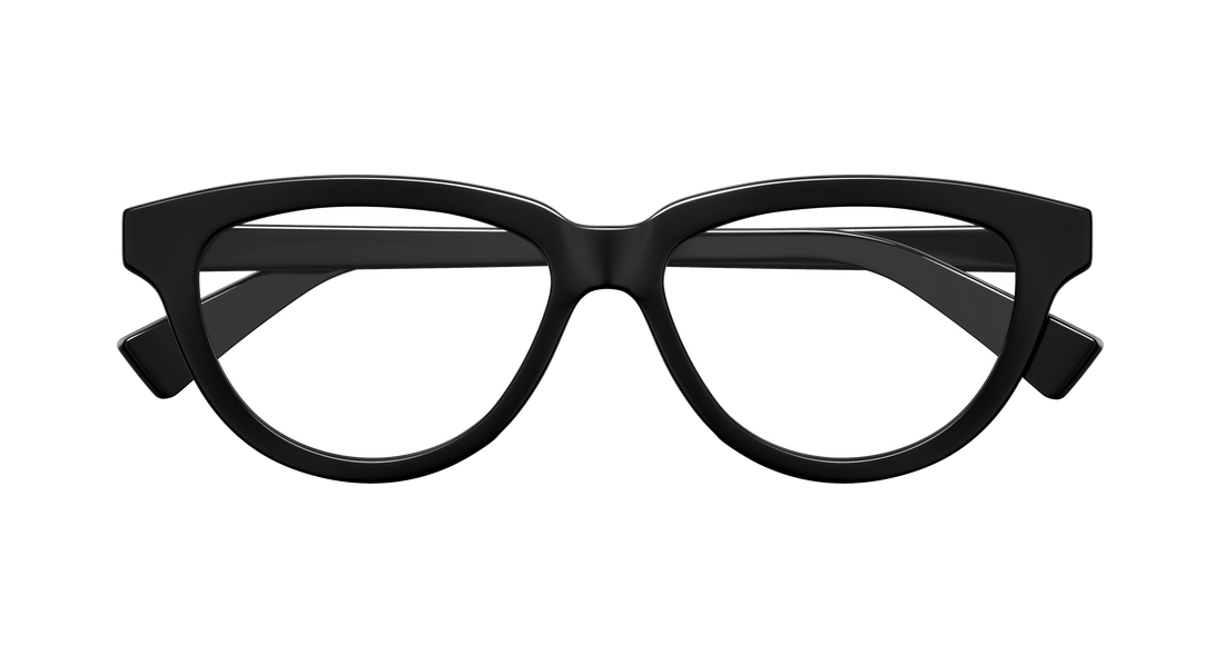 Dioptrijske naočale bottega veneta bv1366o 001 negro cat eye femenino veličina 53mm - Detaljni prikaz