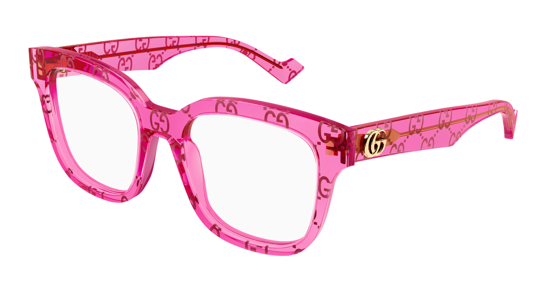 Brillen gucci gg0958o 011 rosa square femenino größe 52mm - Hauptansicht