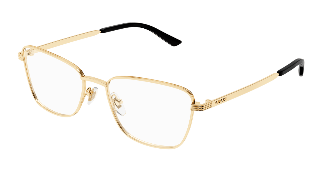 Brillen gucci gg1880o 001 dorado cat eye femenino größe 53mm - Hauptansicht