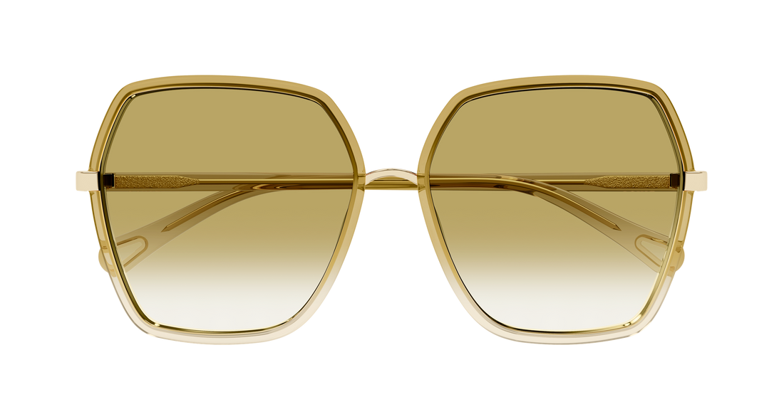 Sunglasses chloé ch0262s 006 beige rectangular / squared femenino size 58mm - Detailed view