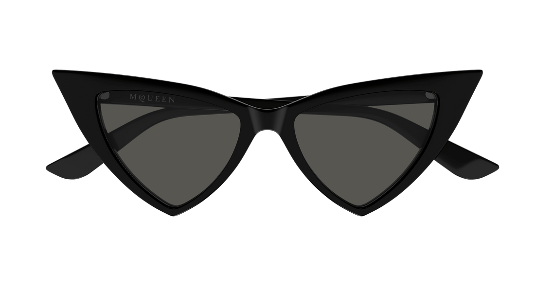 Sonnenbrillen alexander mcqueen am0518s 002 negro cat eye femenino größe 52mm - Detailansicht