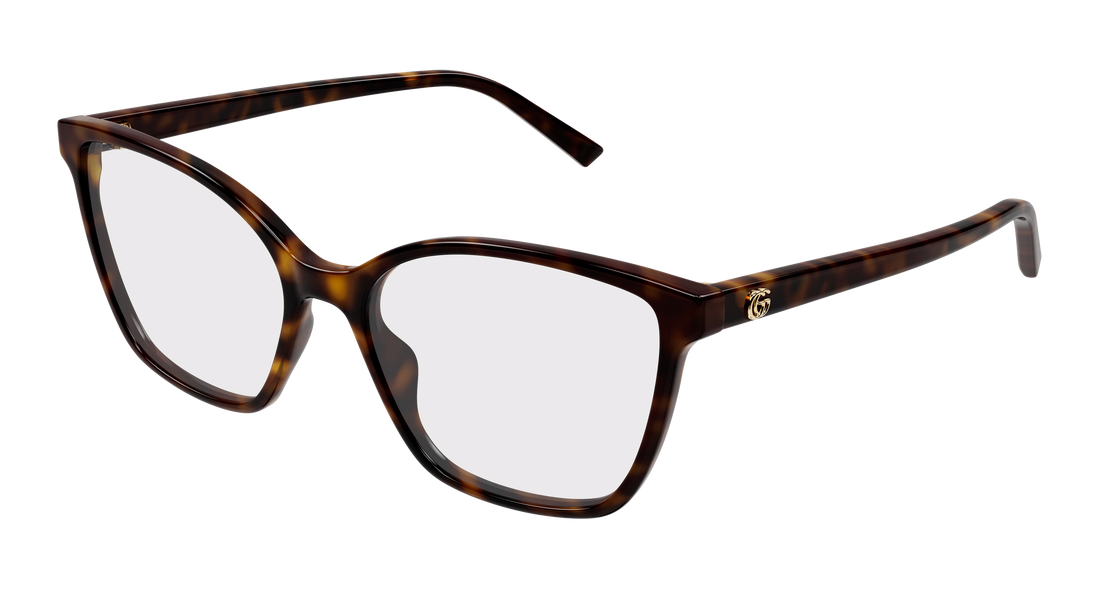 Brillen gucci gg1995o 006 havana cat eye femenino größe 56mm - Hauptansicht