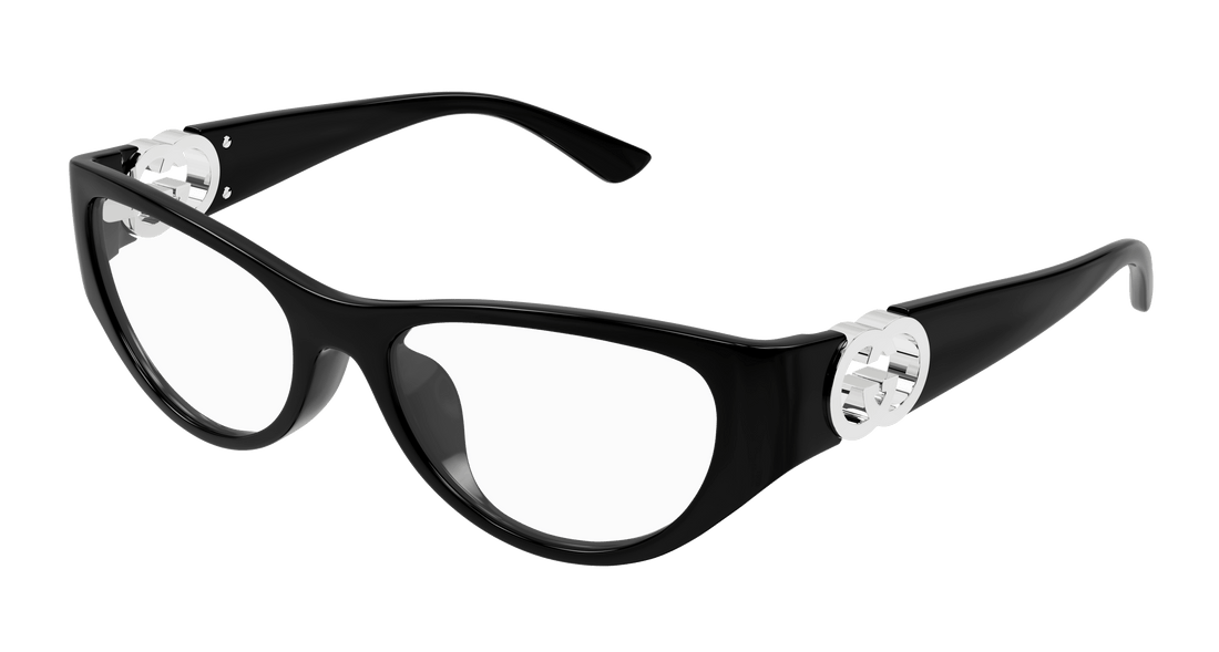 Gafas graduadas gucci gg1825o 001 negro cat eye femenino talla 54mm - Vista principal