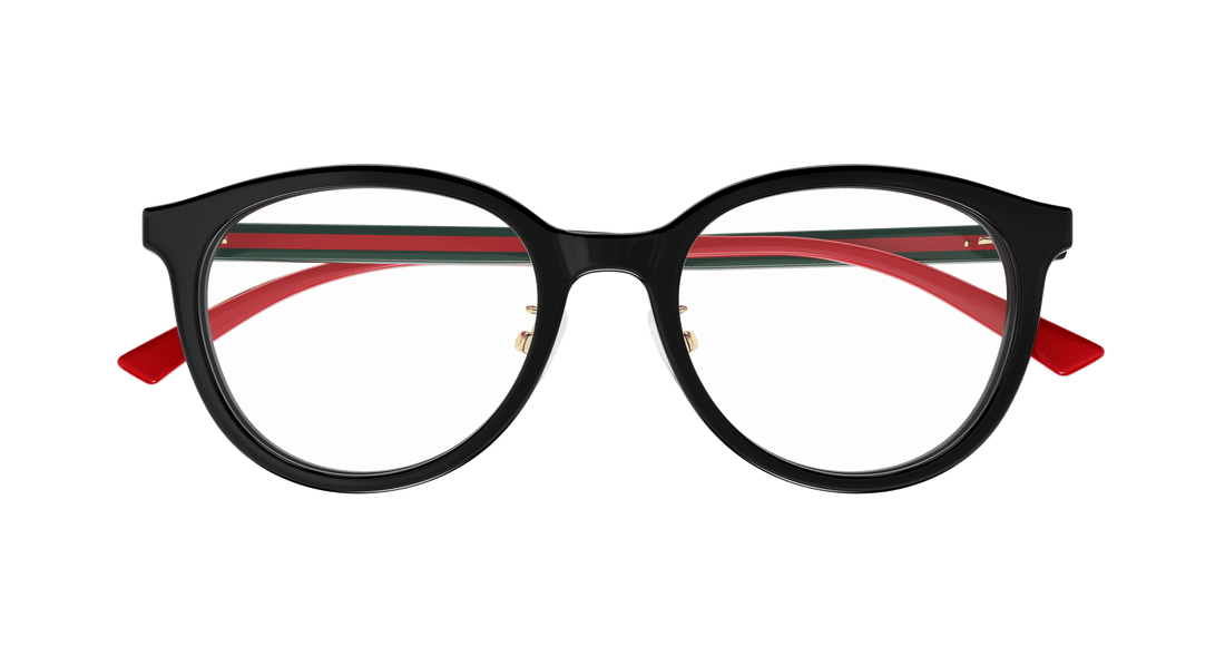 Occhiali da vista gucci gg1867ok 001 negro round femenino taglia 51mm - Vista dettagliata