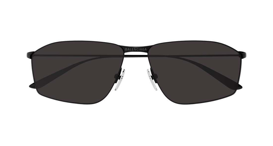 Sunglasses balenciaga bb0413s 001 negro square masculino size 62mm - Detailed view