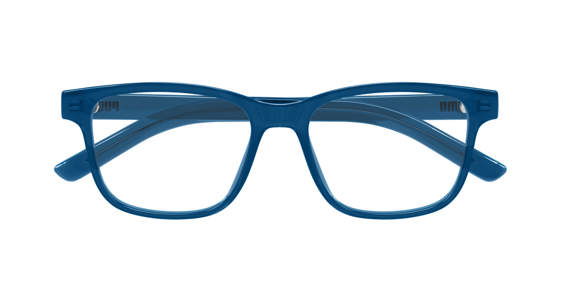 Brillen puma pj0085o 002 azul rectangular / squared infantil größe 48mm - Detailansicht