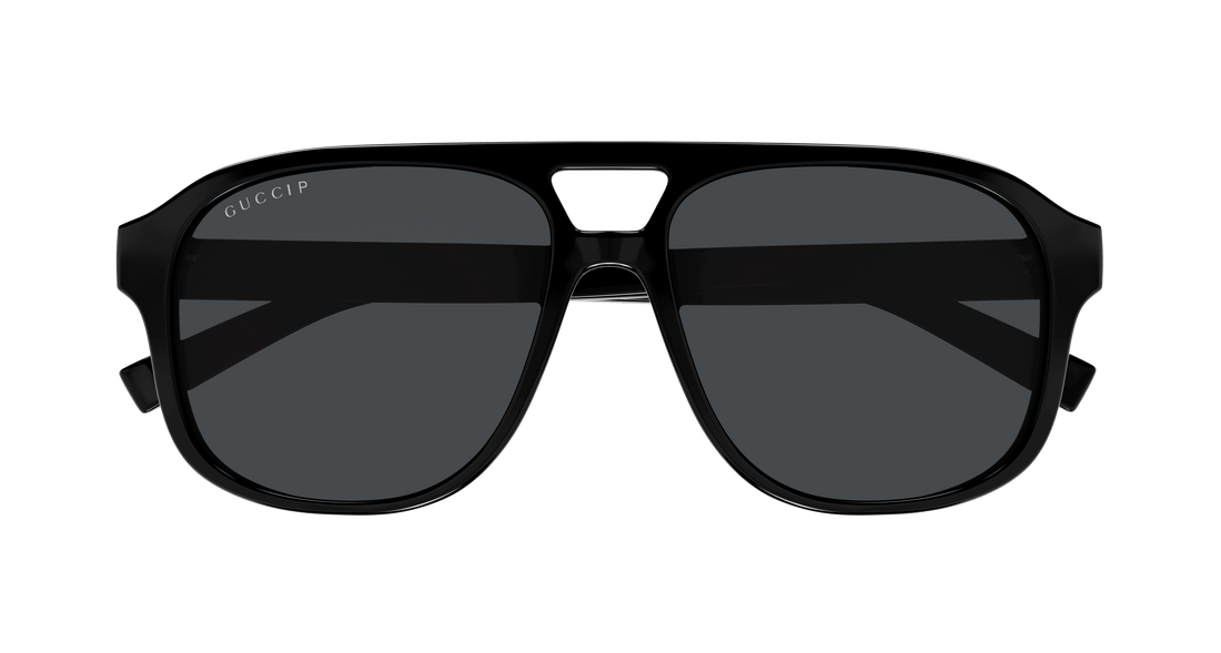 Gafas de sol gucci gg1856s 005 negro pilot masculino talla 57mm - Vista de detalle