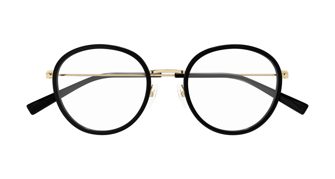 Brillen gucci gg1851o 001 negro round femenino größe 50mm - Detailansicht