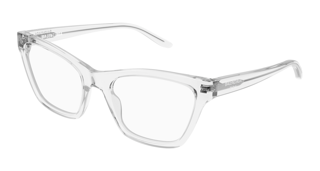 Gafas graduadas balenciaga bb0440o 006 transparente cat eye femenino talla 56mm - Vista principal