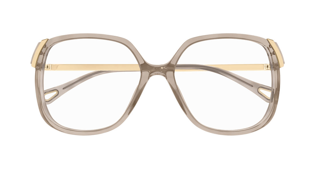 Brillen chloé ch0287o 004 marron square femenino größe 56mm - Detailansicht