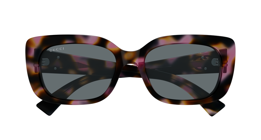 Solglasögon gucci gg1979sk 003 havana rectangular / squared femenino storlek 55mm - Detaljvy