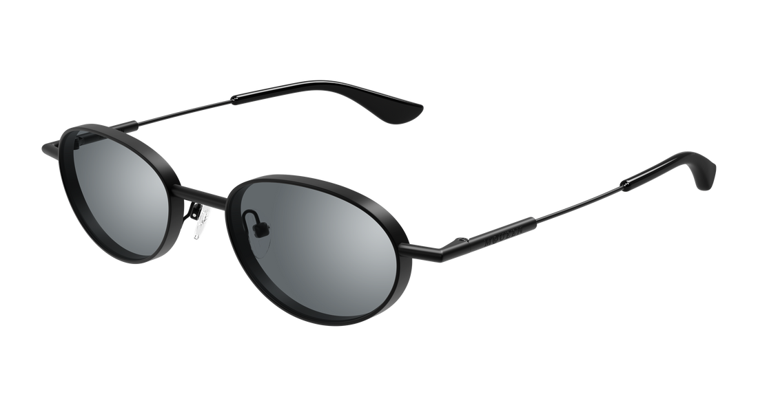 Occhiali da sole alexander mcqueen am0523s 004 negro round/oval/panthos unisex taglia 50mm - Vista principale