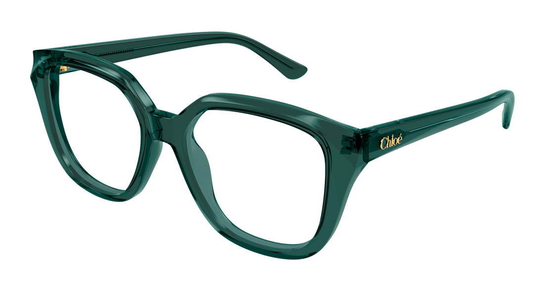 Brillen chloé ch0293o 005 verde square femenino größe 53mm - Hauptansicht