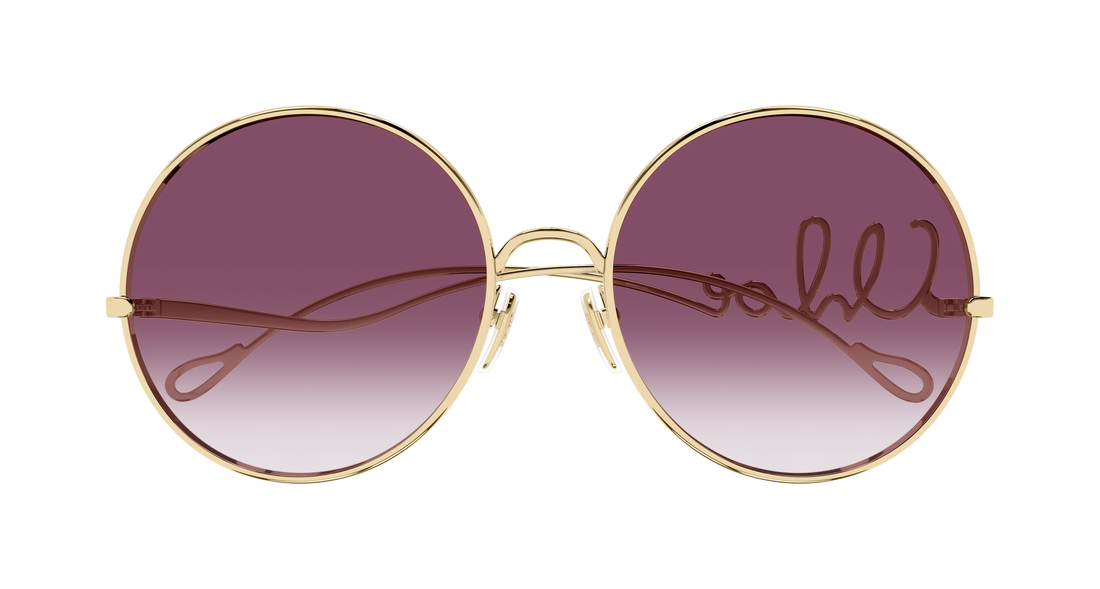 Sunčane naočale chloé ch0329s 003 dorado round/oval/panthos femenino veličina 60mm - Detaljni prikaz