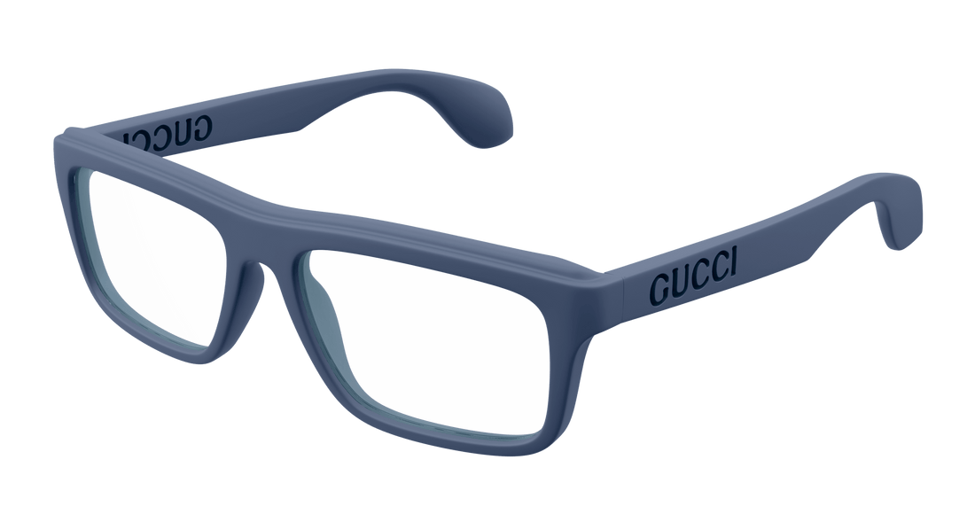 Occhiali da vista gucci gg1572o 007 azul square masculino taglia 54mm - Vista principale