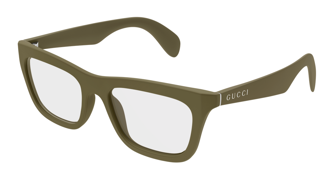 Brillen gucci gg1933o 004 verde rectangular / squared masculino größe 53mm - Hauptansicht