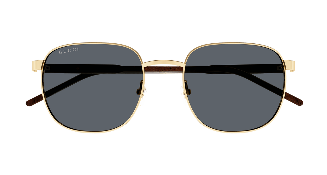 Gafas de sol gucci gg1799s 003 dorado square masculino talla 54mm - Vista de detalle