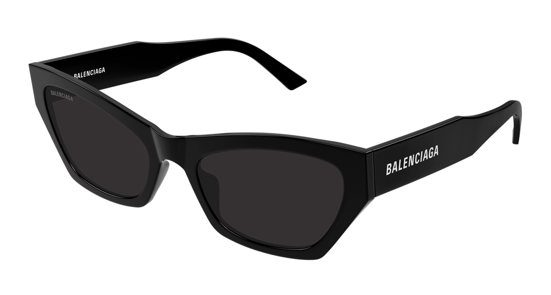 Lunettes de soleil balenciaga bb0447s 001 negro cat eye femenino taille 56mm - Vue principale