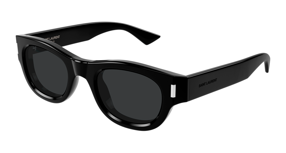 Sonnenbrillen saint laurent sl 761 001 negro round unisex größe 49mm - Hauptansicht