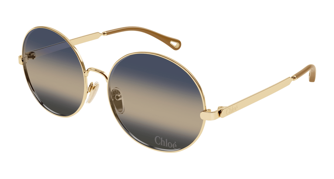 Sonnenbrillen chloé ch0281s 002 dorado round femenino größe 59mm - Hauptansicht
