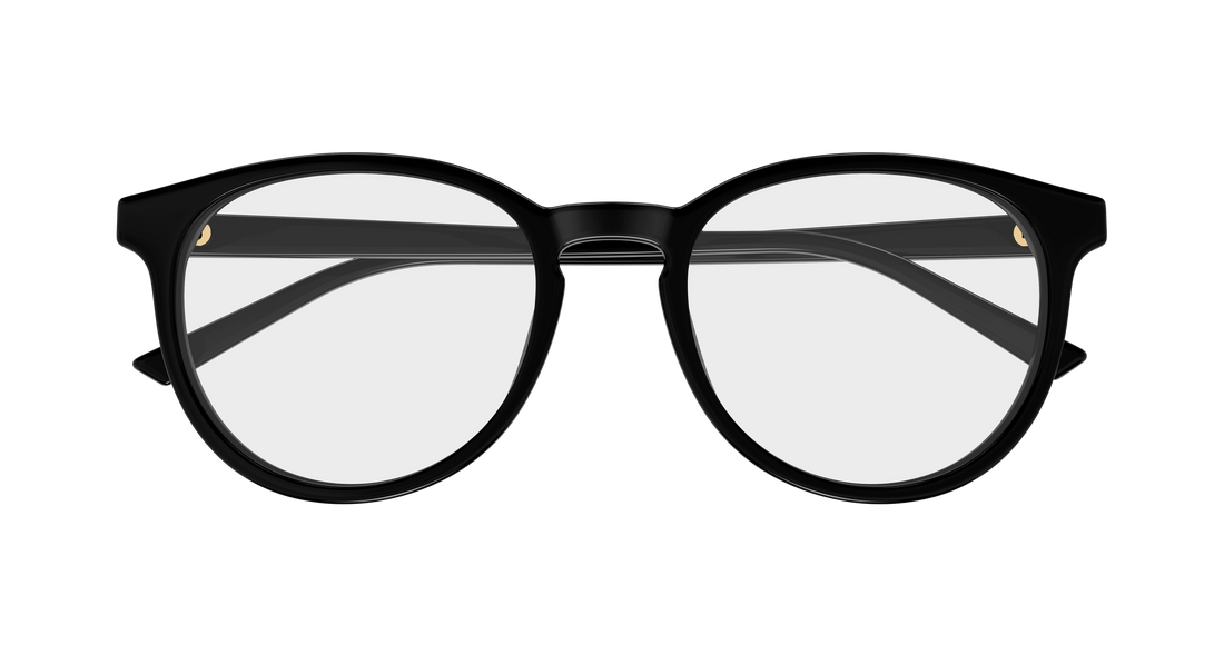 Occhiali da vista gucci gg2005oa 001 negro round/oval/panthos femenino taglia 51mm - Vista dettagliata