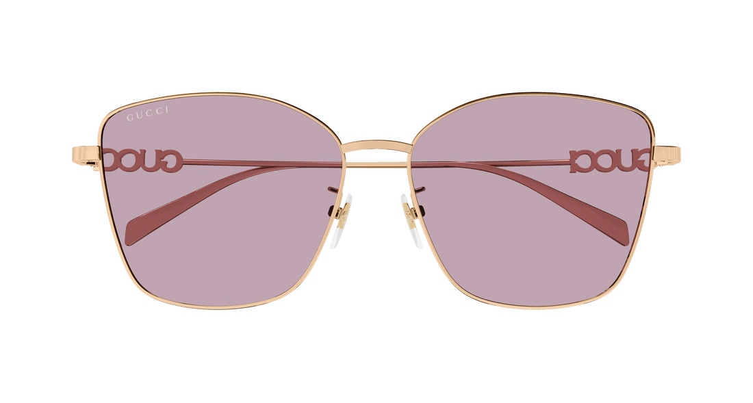 Gafas de sol gucci gg1805sa 003 dorado butterfly femenino talla 60mm - Vista de detalle