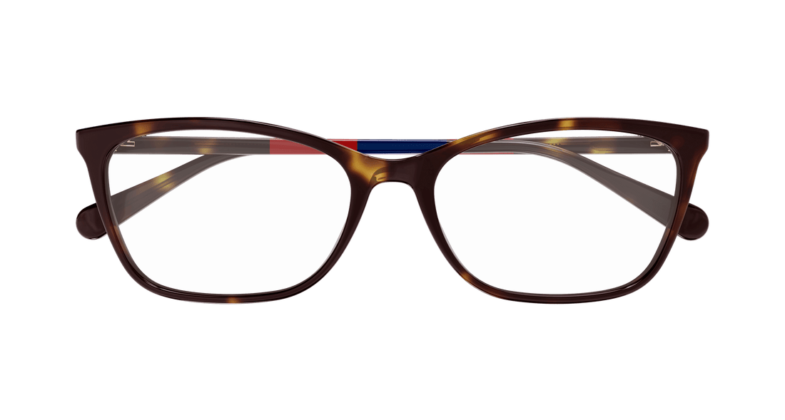 Brillen gucci gg1930o 004 havana square femenino größe 55mm - Detailansicht