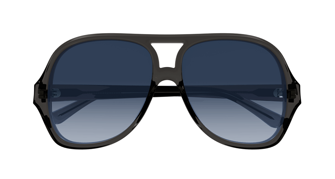 Sunglasses chloé ch0289s 001 gris pilot femenino size 58mm - Detailed view