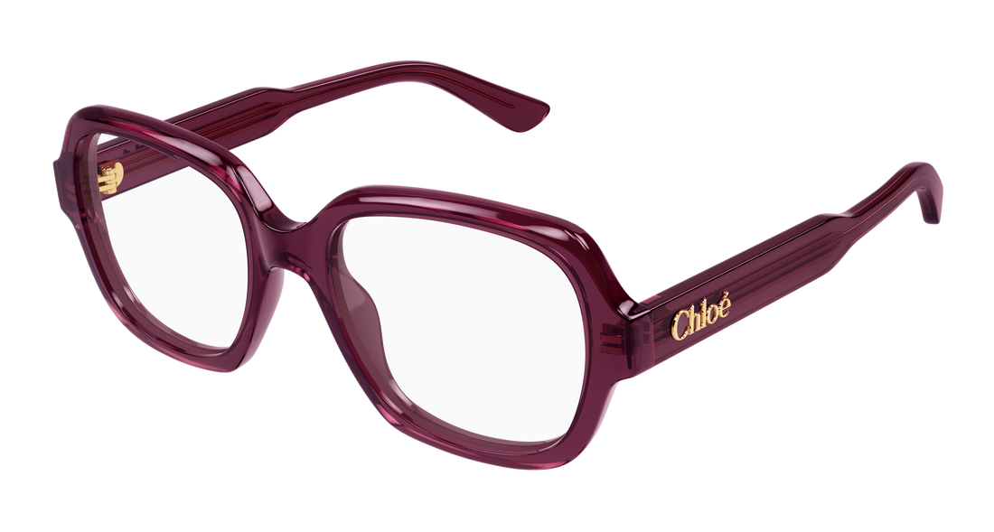 Dioptrijske naočale chloé ch0341o 005 burdeos geometric femenino veličina 53mm - Glavni prikaz