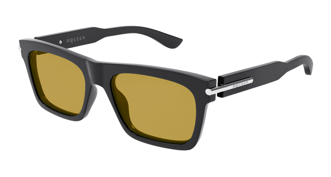 Occhiali da sole alexander mcqueen am0495s 003 gris square masculino taglia 55mm - Vista principale