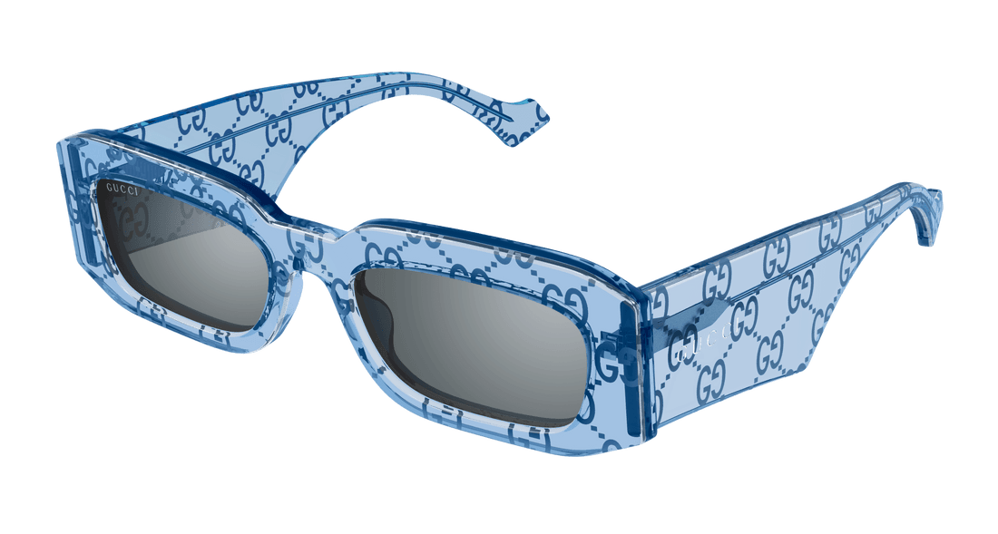 Sonnenbrillen gucci gg1426s 006 azul square masculino größe 54mm - Hauptansicht