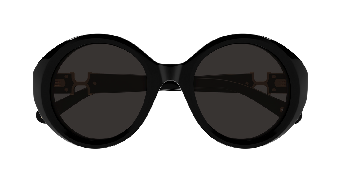 Sunglasses chloé ch0332s 001 negro round/oval/panthos femenino size 53mm - Detailed view