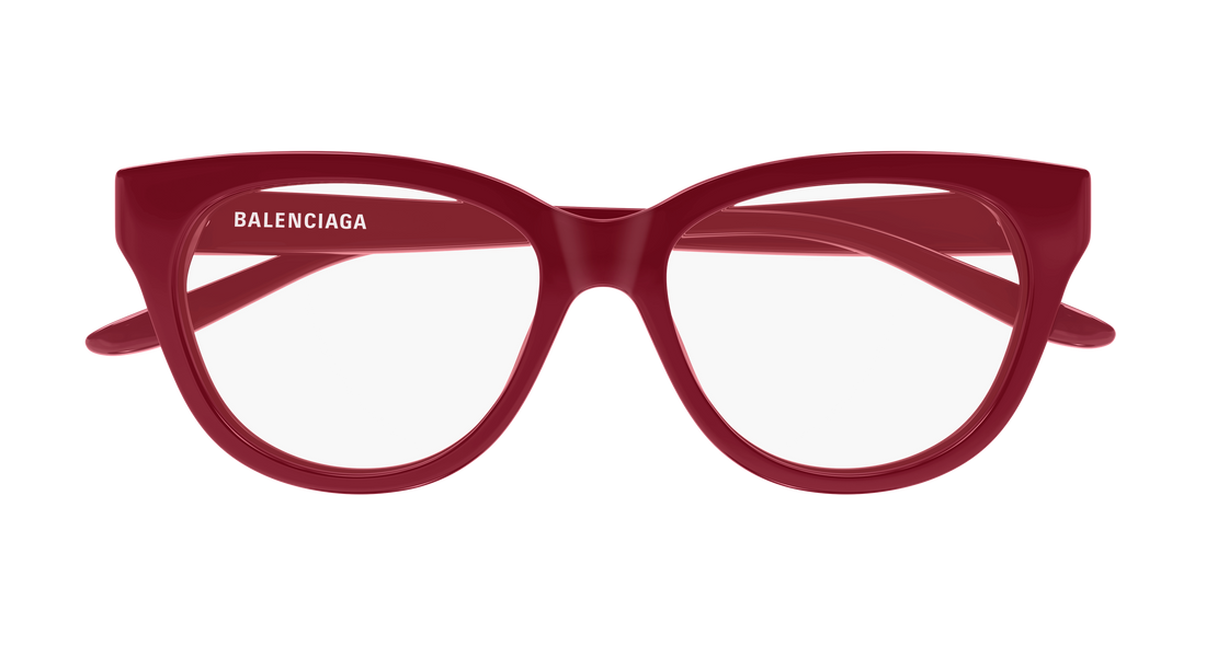 Gafas graduadas balenciaga bb0441o 005 burdeos butterfly femenino talla 53mm - Vista de detalle