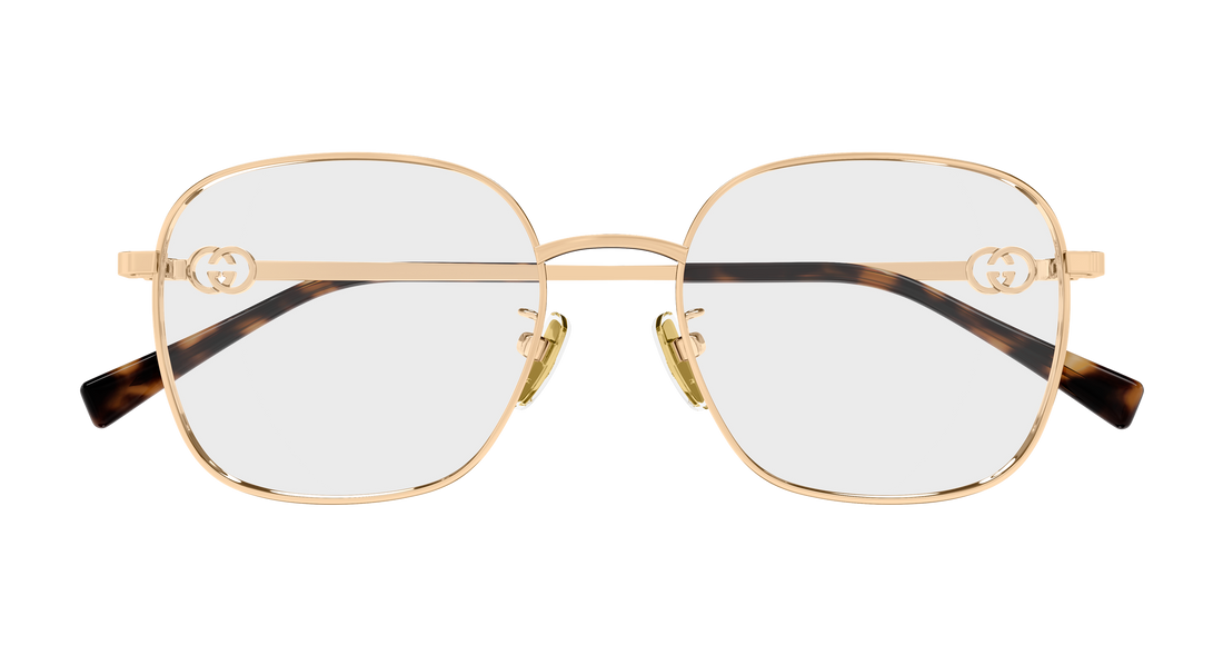 Occhiali da vista gucci gg2006oa 003 dorado round/oval/panthos femenino taglia 53mm - Vista dettagliata