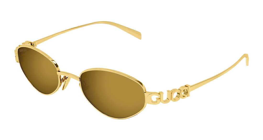 Óculos de sol gucci gg1935s 003 dorado geometric femenino tamanho 47mm - Vista principal