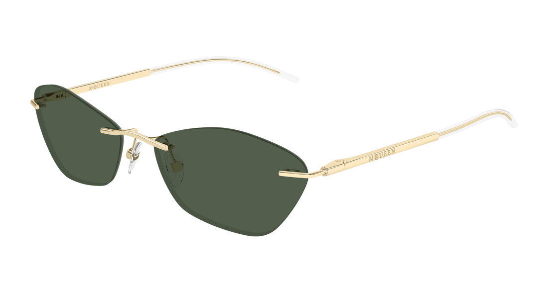 Gafas de sol alexander mcqueen am0525s 003 dorado geometric unisex talla 57mm - Vista principal