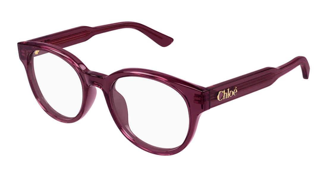 Dioptrijske naočale chloé ch0343oa 005 burdeos round/oval/panthos femenino veličina 52mm - Glavni prikaz
